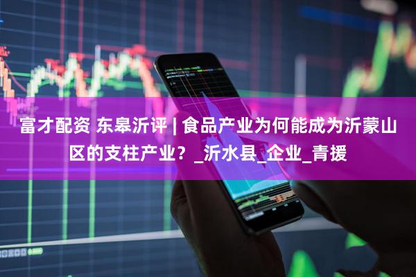富才配资 东皋沂评 | 食品产业为何能成为沂蒙山区的支柱产业？_沂水县_企业_青援