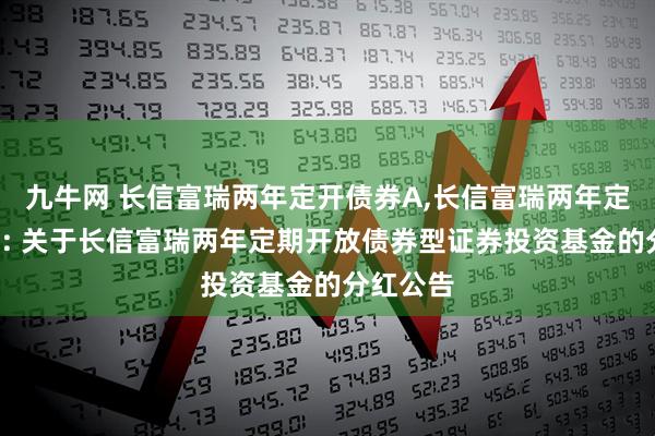 九牛网 长信富瑞两年定开债券A,长信富瑞两年定开债券C: 关于长信富瑞两年定期开放债券型证券投资基金的分红公告