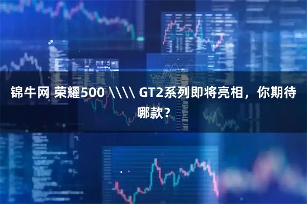 锦牛网 荣耀500 \\ GT2系列即将亮相，你期待哪款？