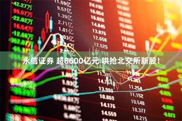 永信证券 超8600亿元 哄抢北交所新股！